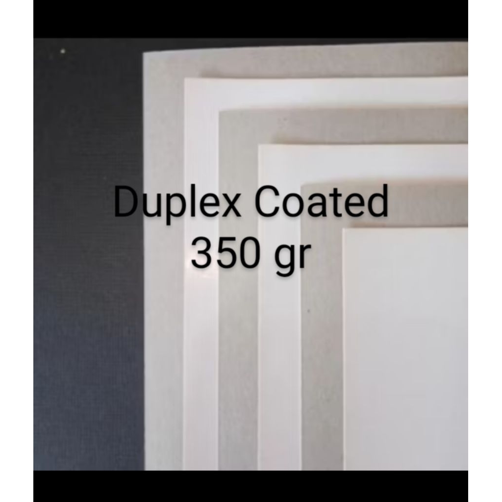 

(10 lbr) Duplex Coated 350 gr Dos Kue ukuran 79x109