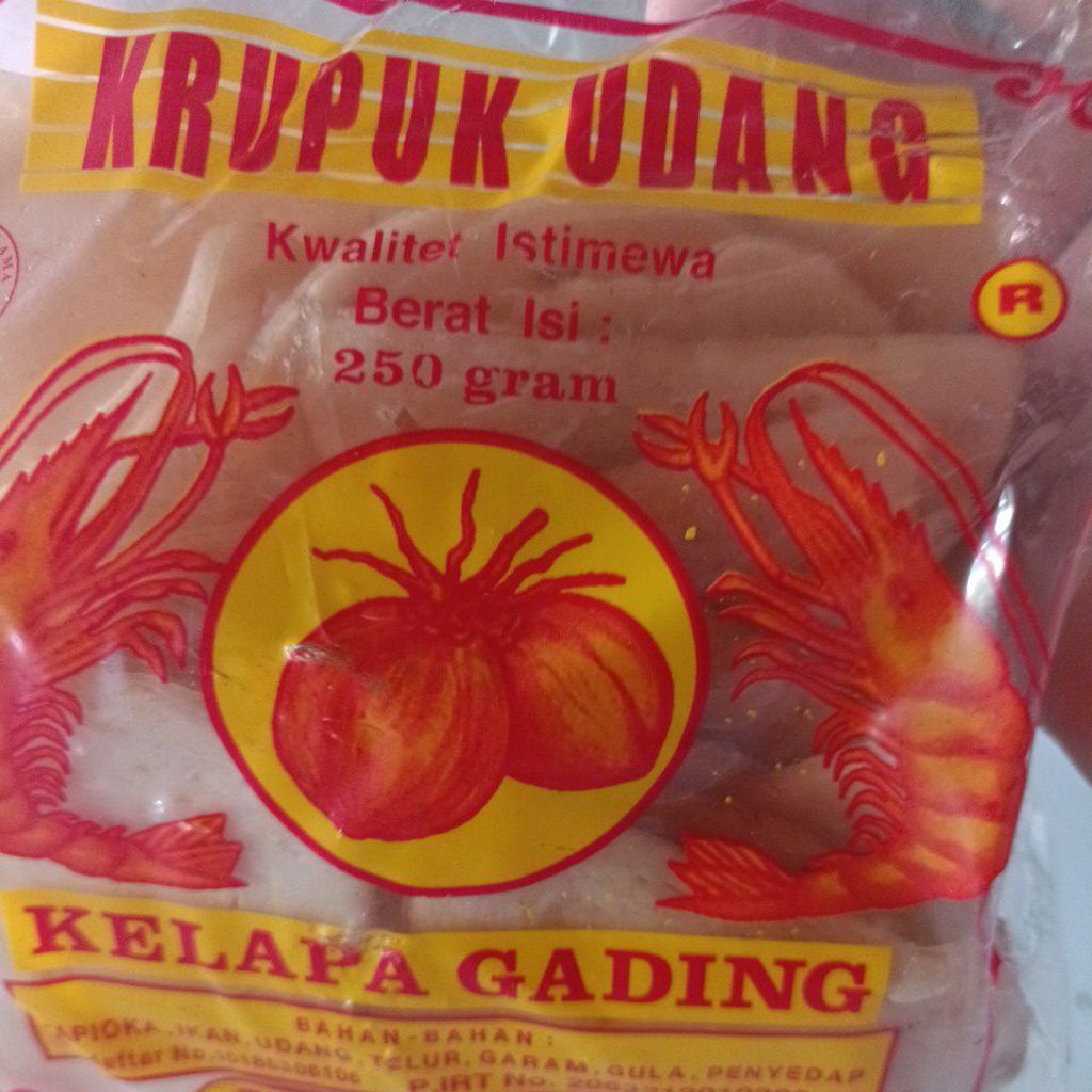 

kerupuk udang indramayu 250gr