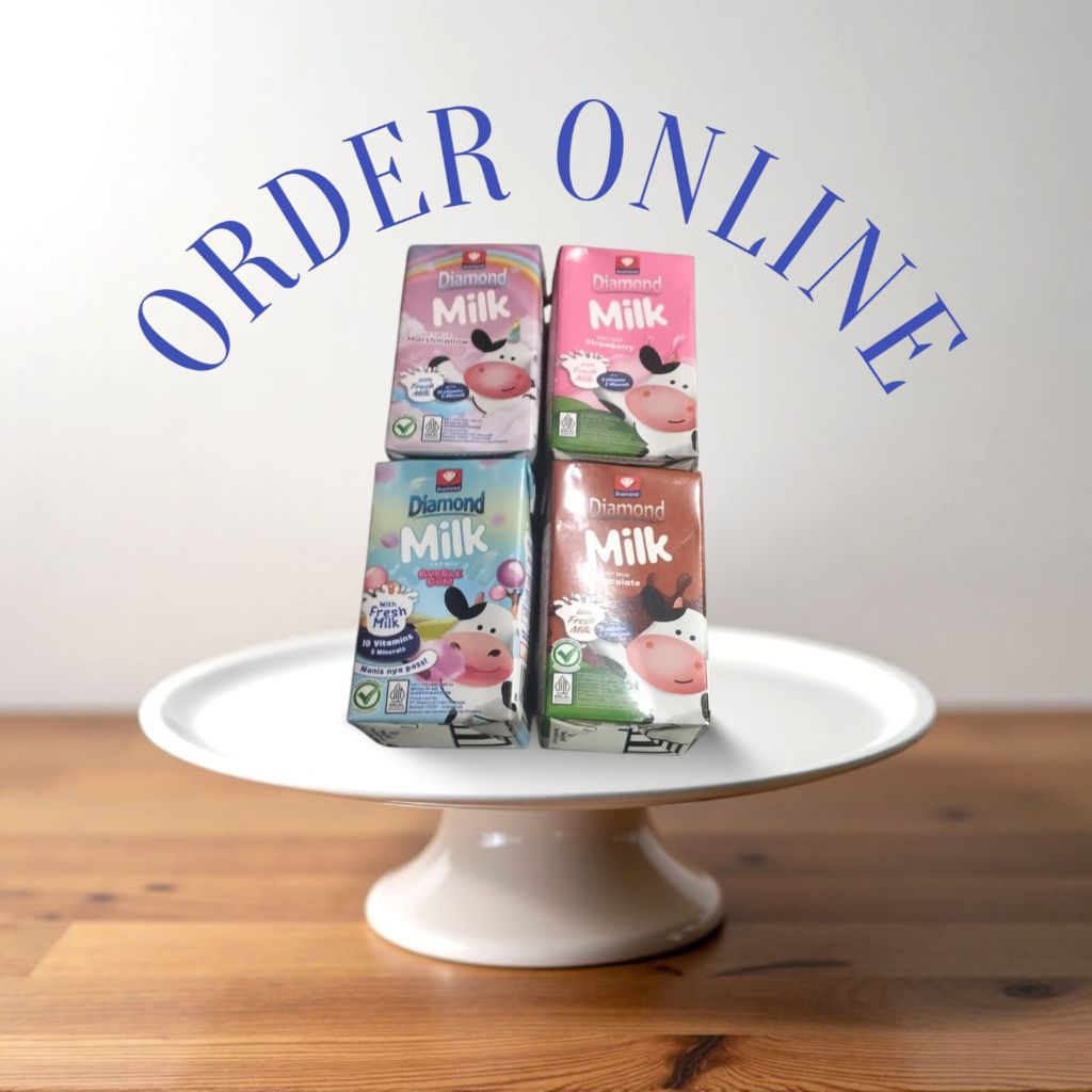 

SUSU UHT DIAMOND 125 ml ada 4 rasa , GROSIR / ECER (1 DUS 40 PCS)