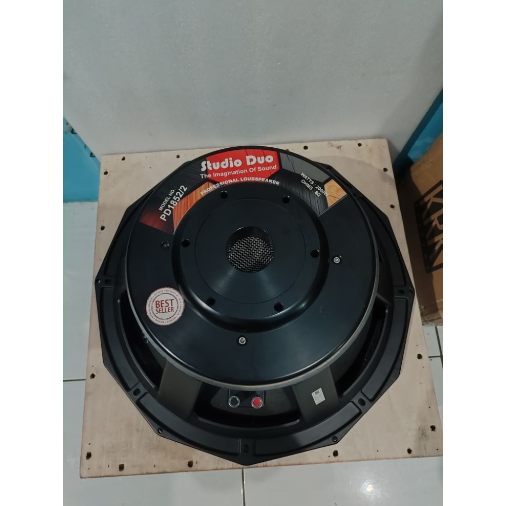 speaker 18 inch original studio duo pd 1852/2 voice coil 5 inch