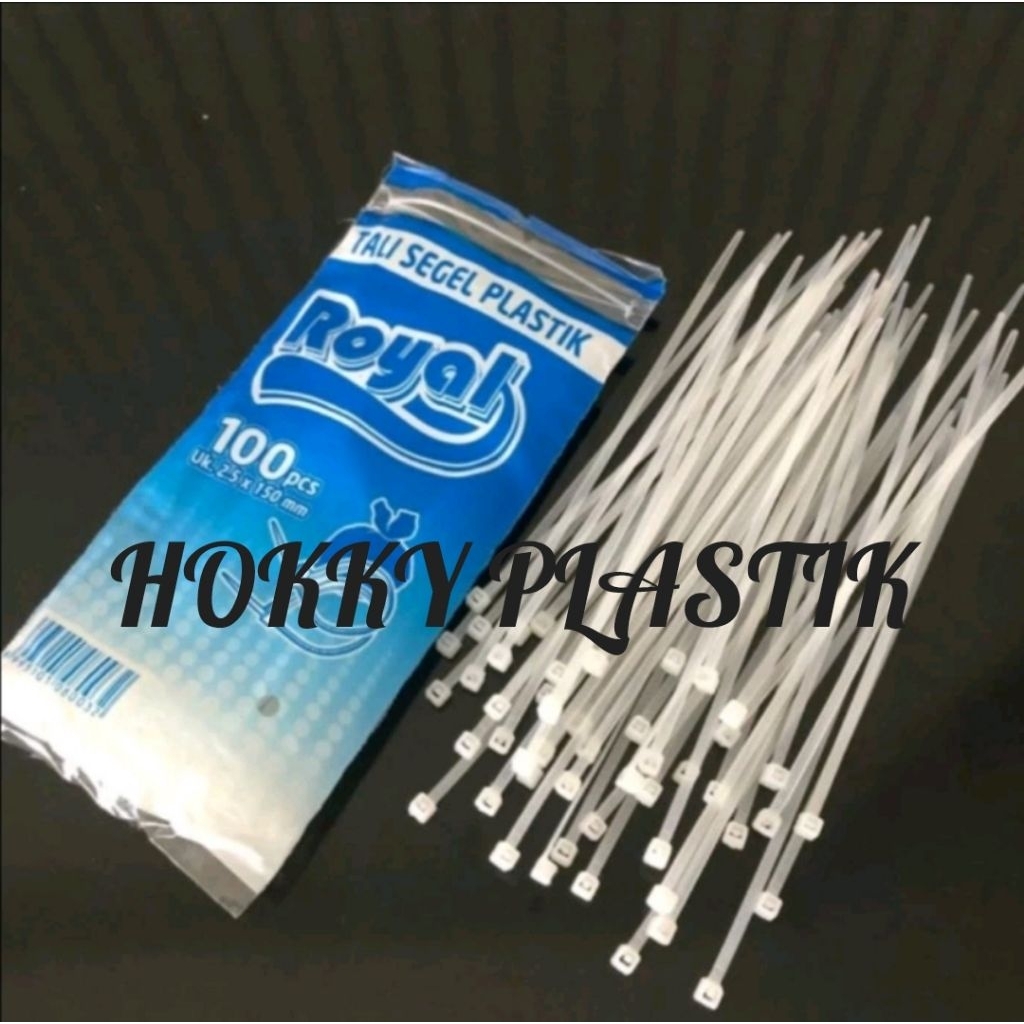 

Tali Segel Plastik 2,5 x 150mm / Kabel Ties (Isi 100 pcs)