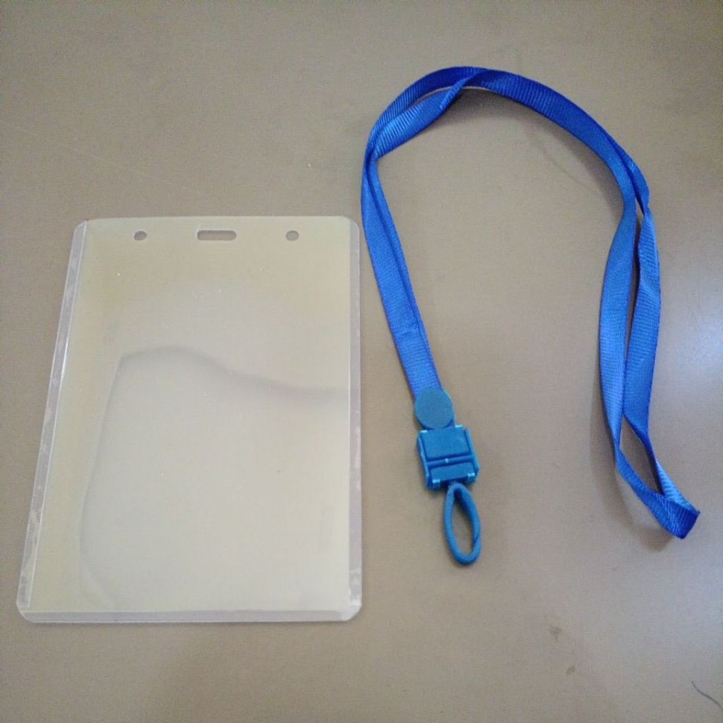 

NAME TAG B4 DENGAN TALI BIRU, ID CARD, MPLS, MAGANG