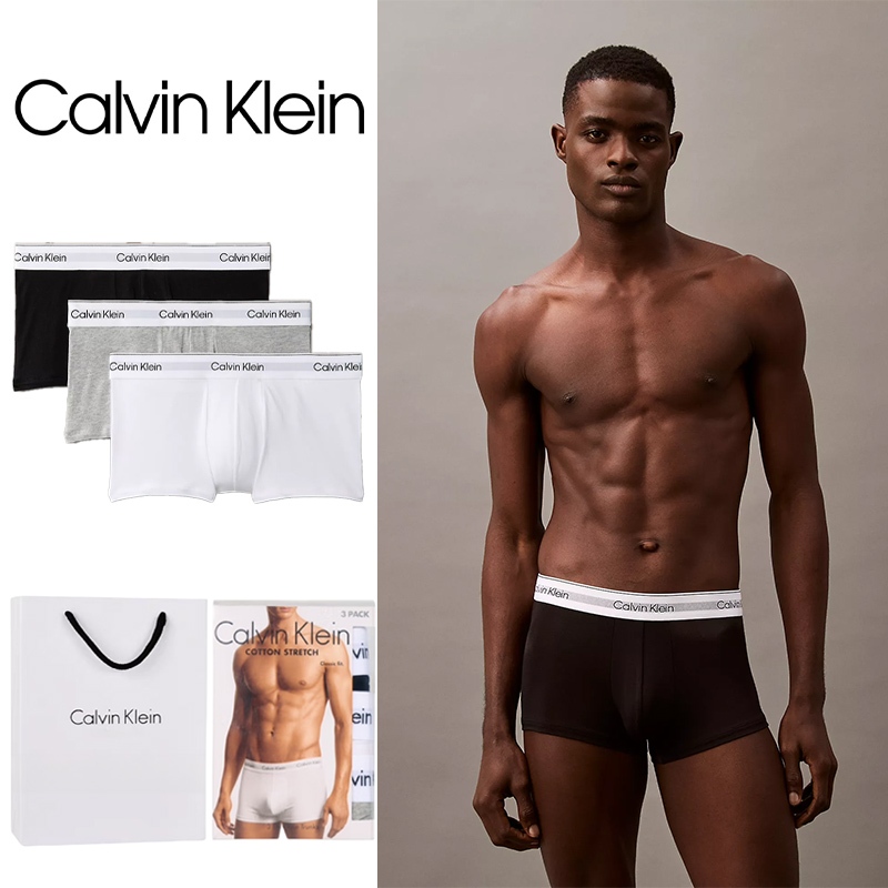LINGDU - Calvin Klein Celana Dalam Pria/Warna klasik CK/Asli ck