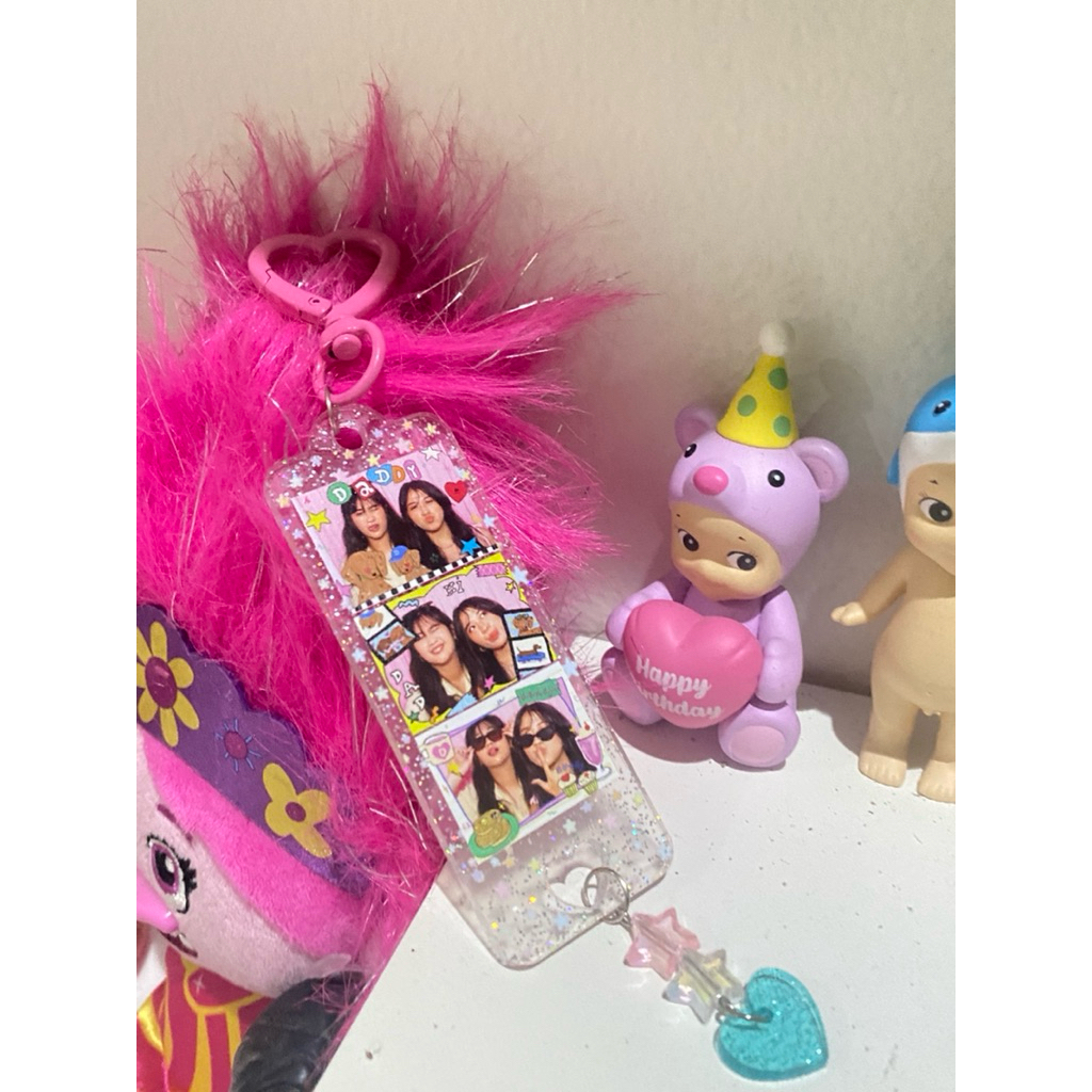 Photostrip keychain