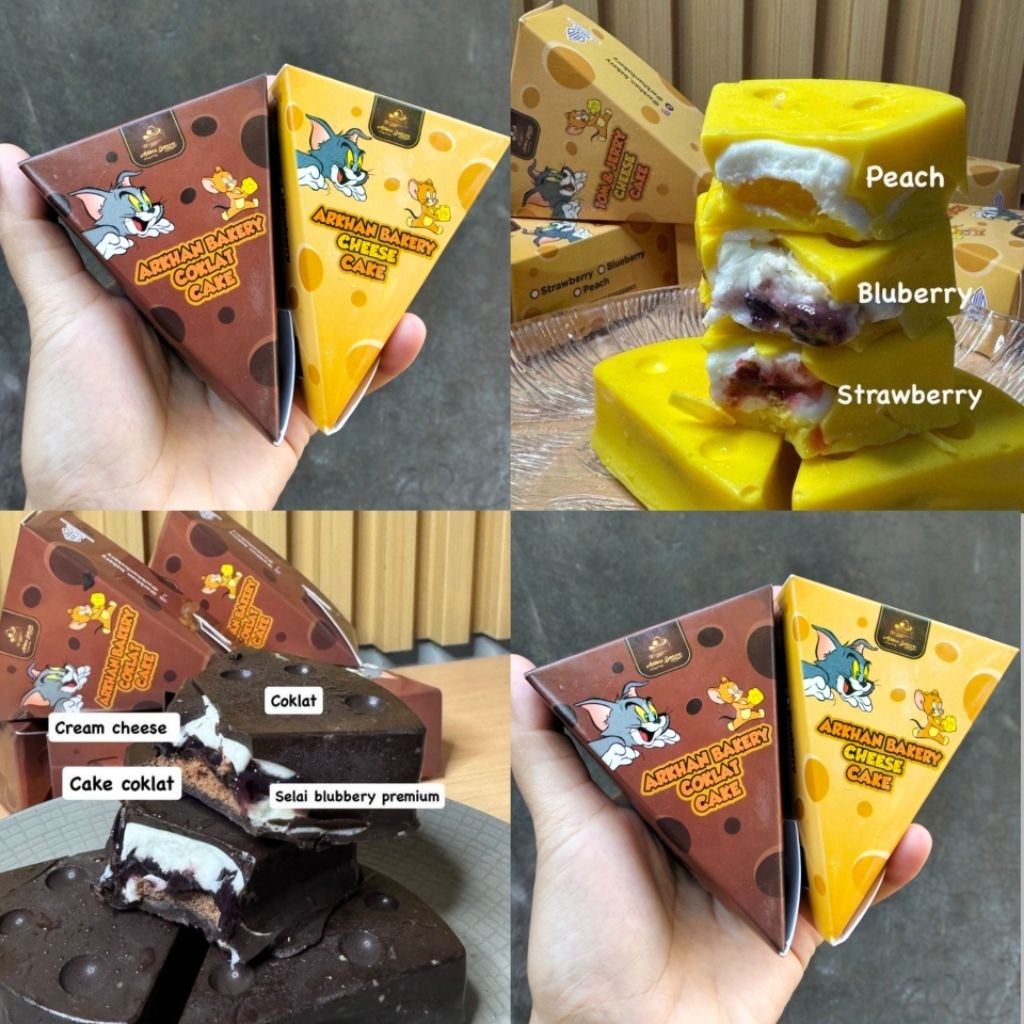 

TOM N JERRY CAKE CHEESE DAN COKLAT VIRAL