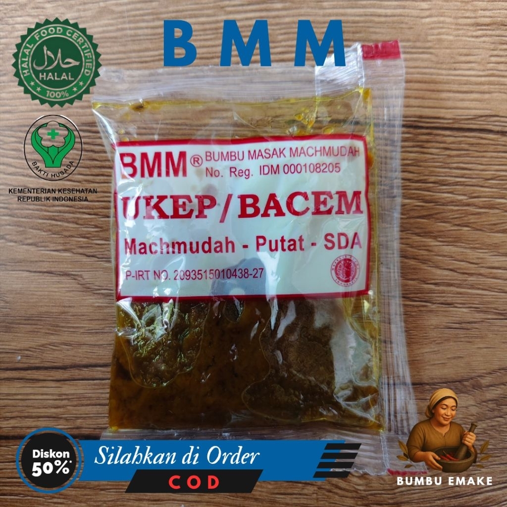 

BMM - Bumbu UKEP / BACEM - Bumbu Masak Machmudah Asli dari PUTAT SIDOARJO