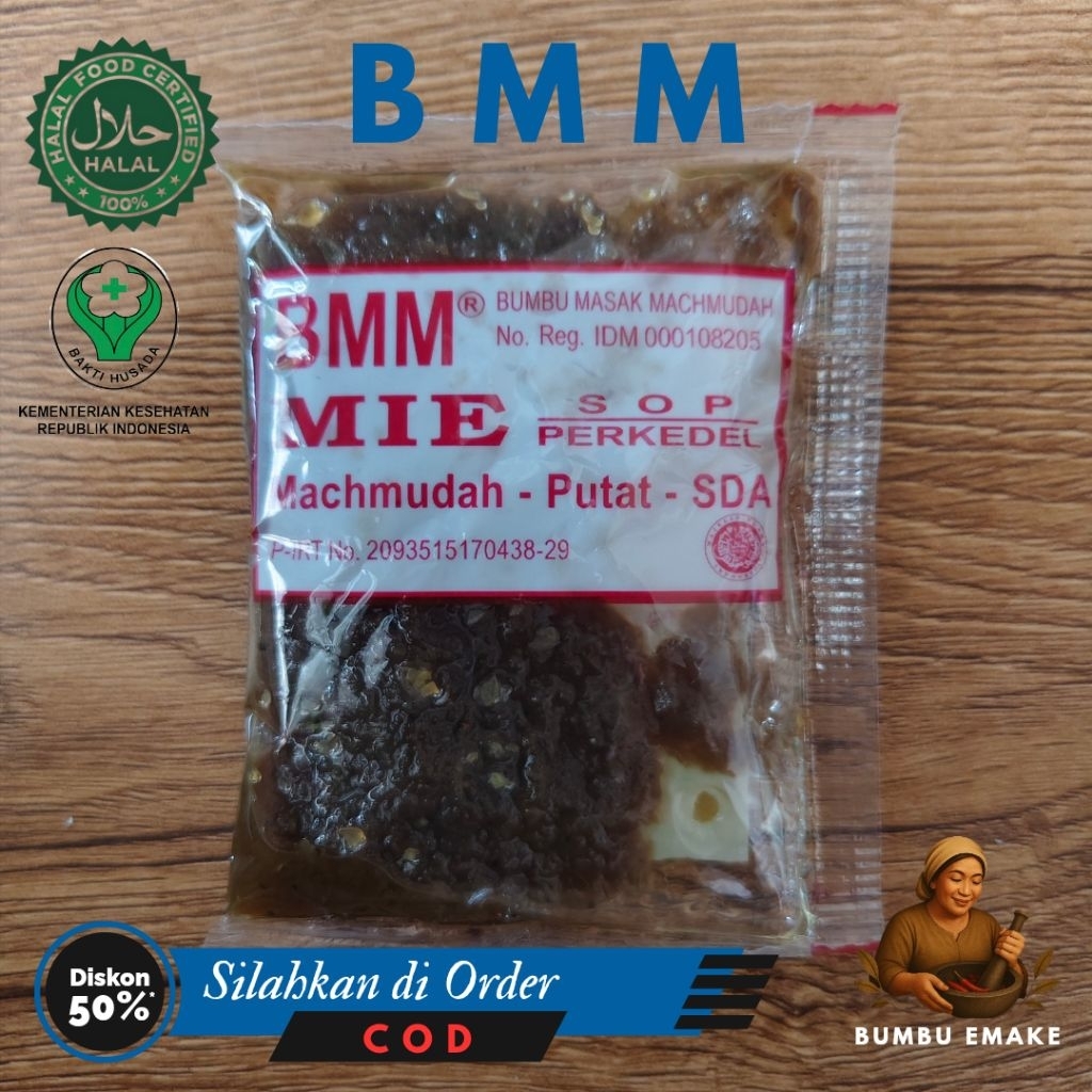 

BMM - Bumbu MIE - Bumbu Masak Machmudah Asli dari PUTAT SIDOARJO