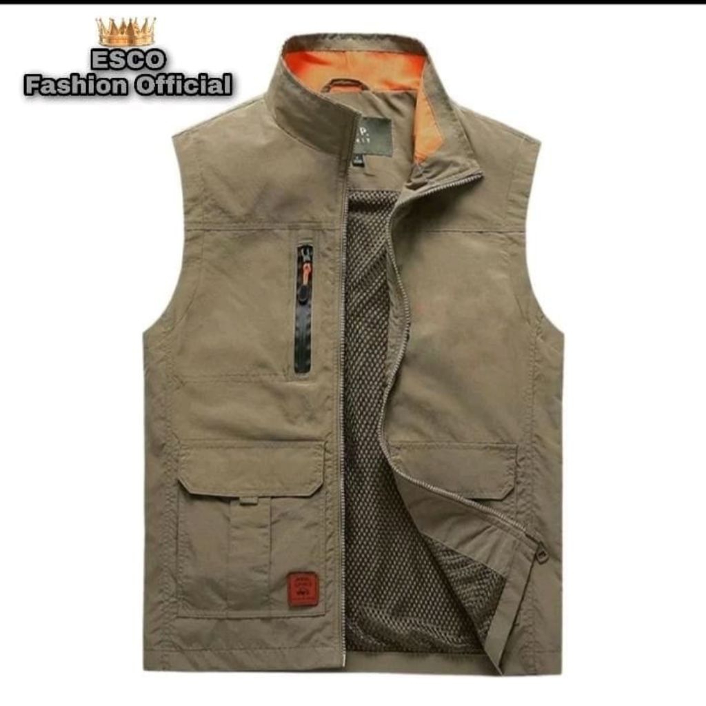 Rompi Vest Pria/Rompi Pria/Vest Pria/Rompi Motor/Rompi Outdoor/Vest