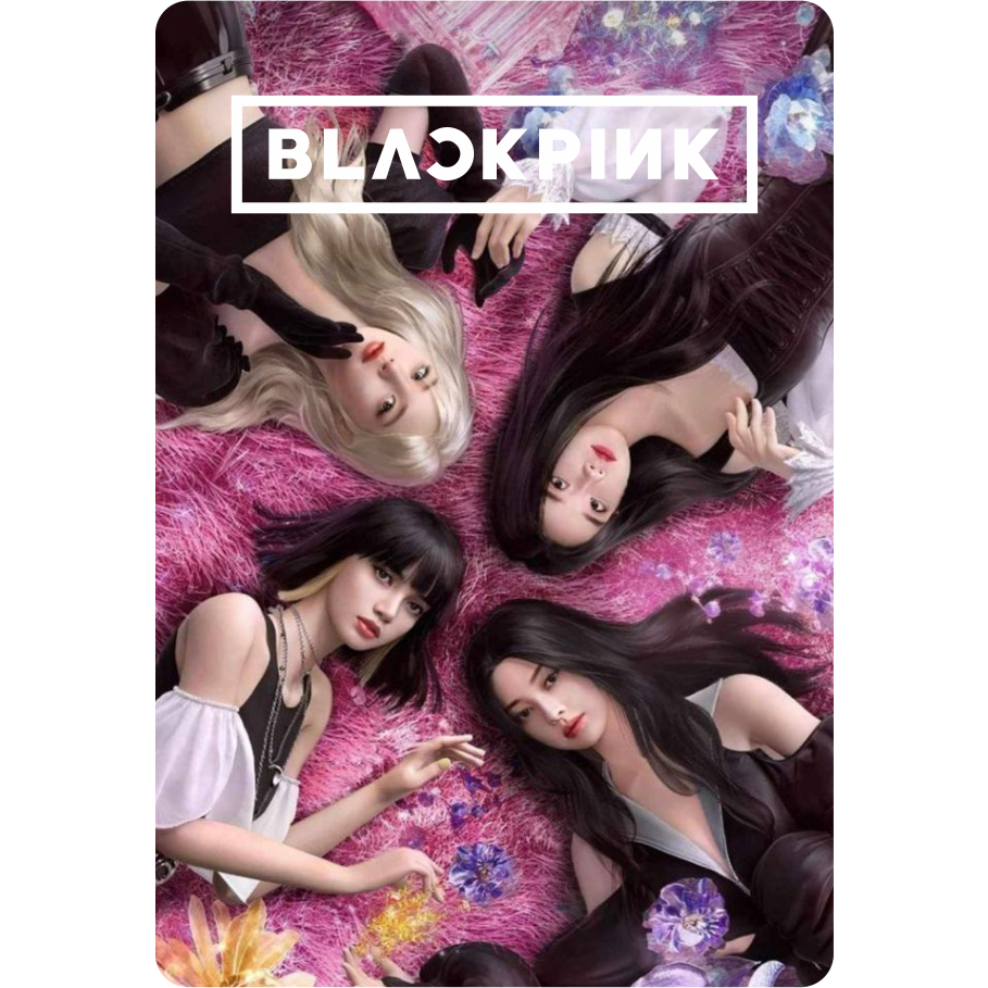 

Sticker Blackpink Embos 3D – Desain BPG - PP06 Full Member Art | Bahan PVC Anti Air