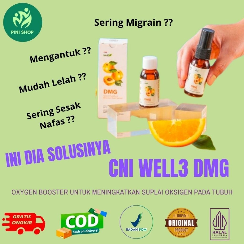 CNI WELL3 DMG Suplemen Oxygen Booster