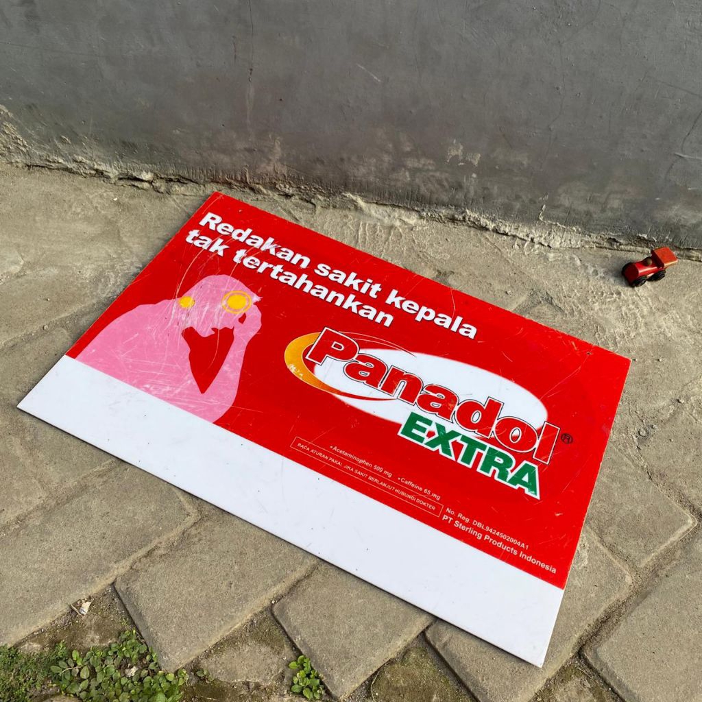 

papan iklan jadul panadol papan iklan vintage