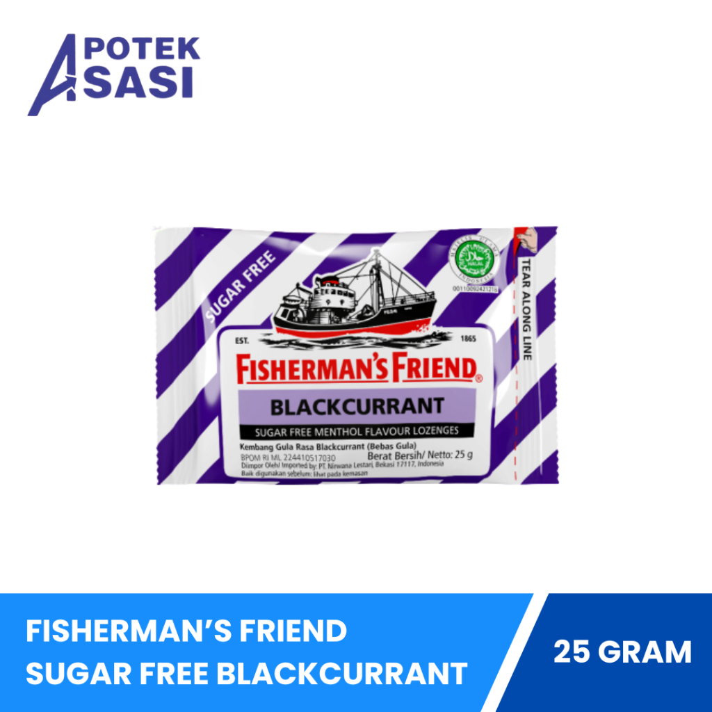 

Fisherman's Friend Sugar Free Blackcurrant - 25 Gram