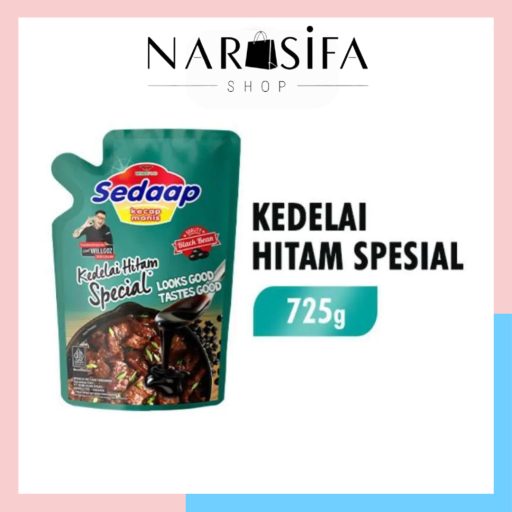 

Kecap Sedaap 725gram Kedelai Hitam Spesial