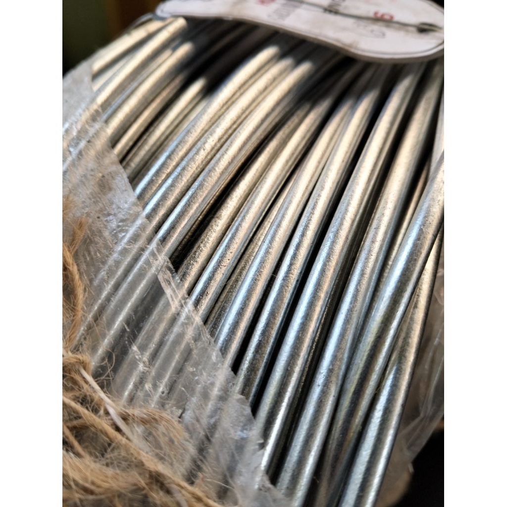 1KG 7 Meter KAWAT BWG 6 KAWAT GALVANIS 4,8MM KAWAT SENG TEBAL