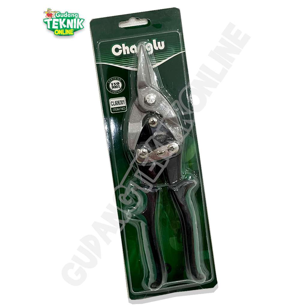 CHANGLU Gunting Seng Baja Ringan Lurus 10" CHANGLU CL606301 / Aviation Snips Gunting Potong Seng Baj