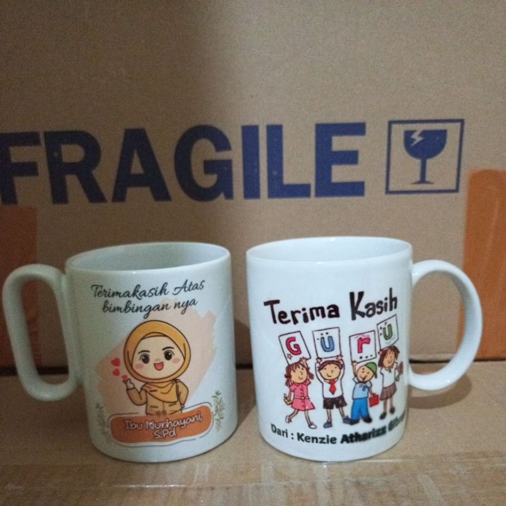 MUG CUSTOM HARI GURU/KADO UNTUK GURU