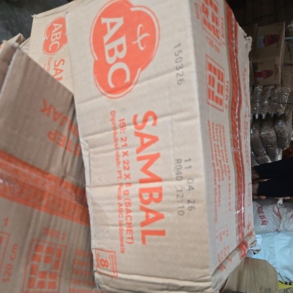 

sambal abc sachet stik 8 gram dus an