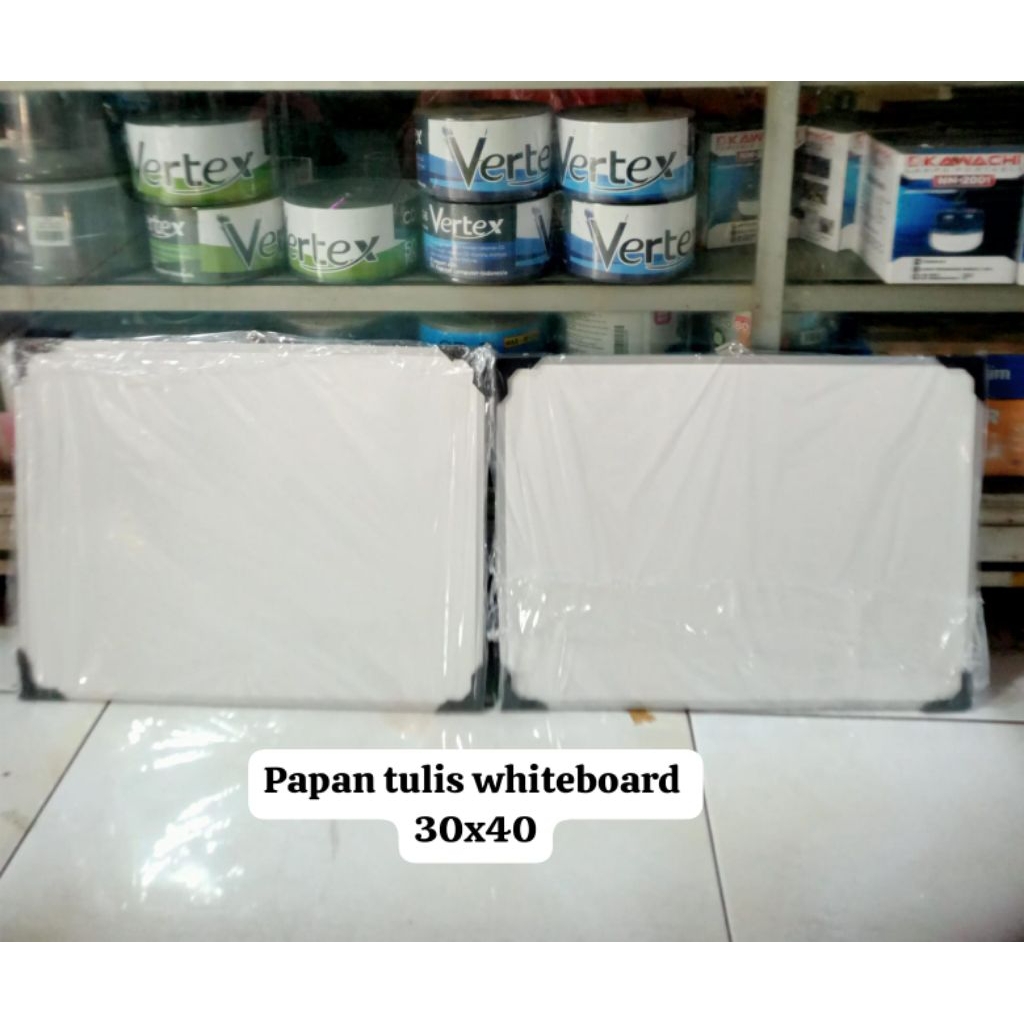 

papan tulis whiteboard 30x40