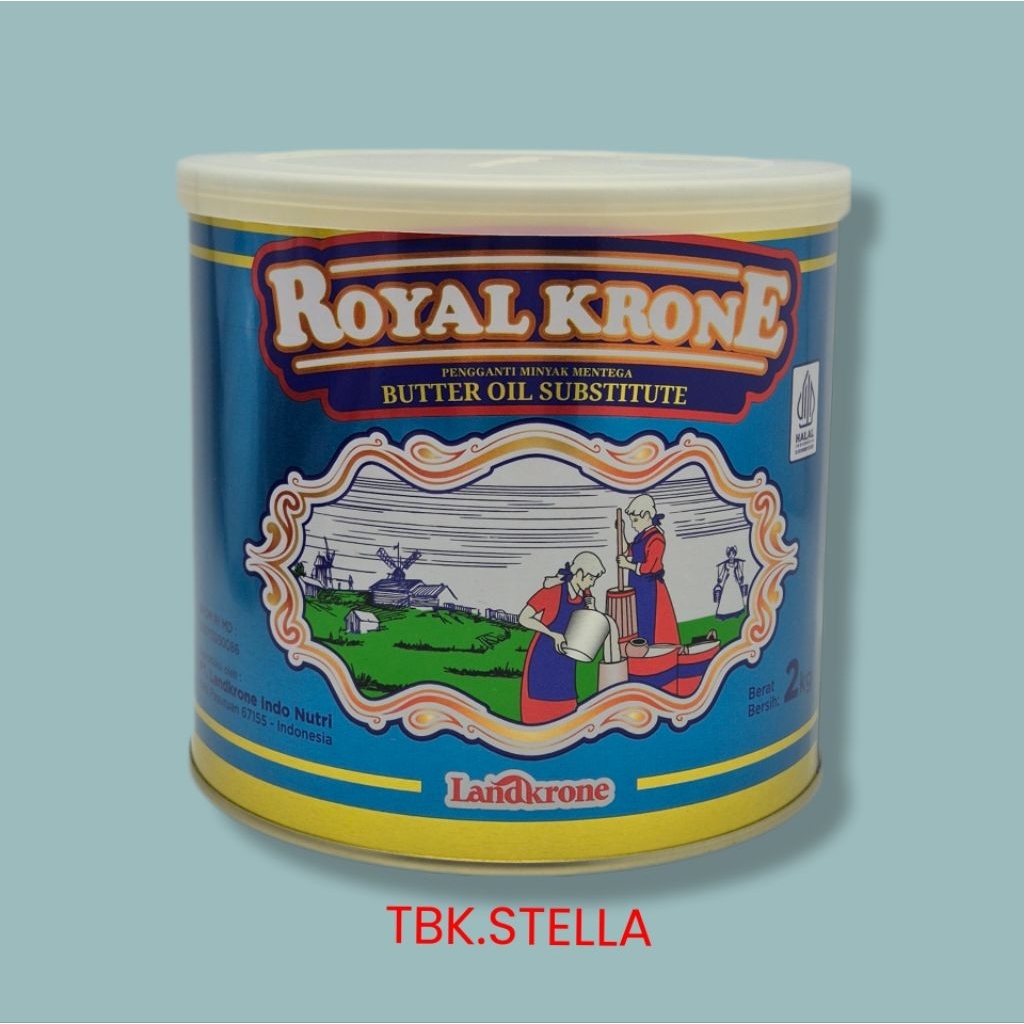

BUTTER OIL SUBSTITUTE ROYAL (BOS) KRONE UNSALTED 2 KG