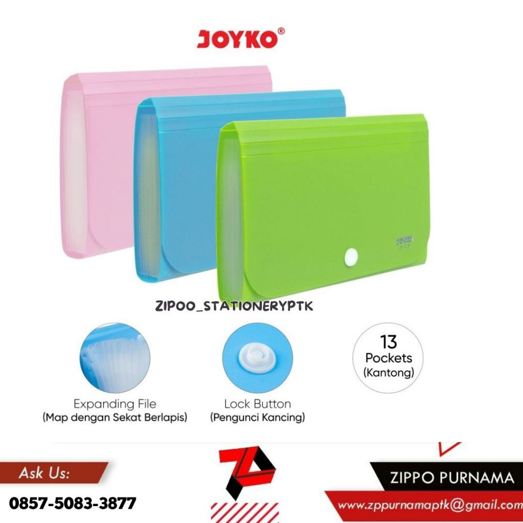 

Map Expanding File Mini EF-1218 / Map mini