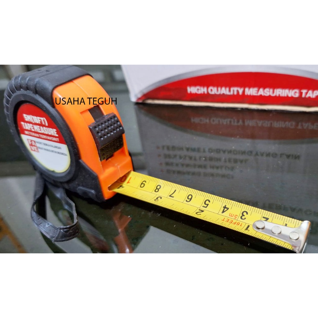 Meteran 5 Meter / Meteran Tukang 5 meter / Meteran Karet 5 meter