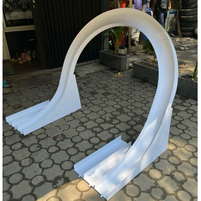 TRACK TAMIYA FLYOVER 70* / TREK FLYOVER ( BAHAN PVC PUTIH)