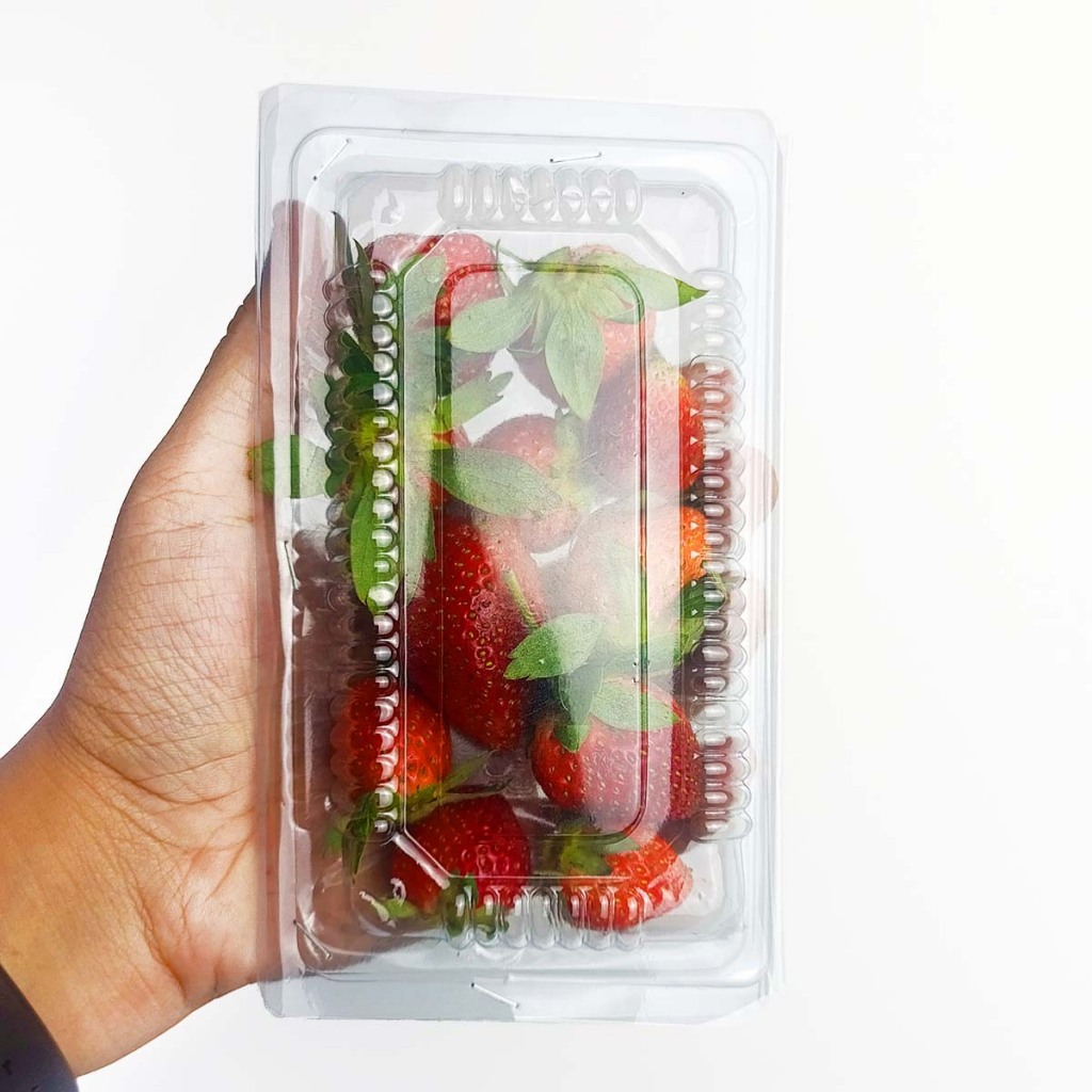 

Buah Starwberry Segar Bersih 100g Siap Makan