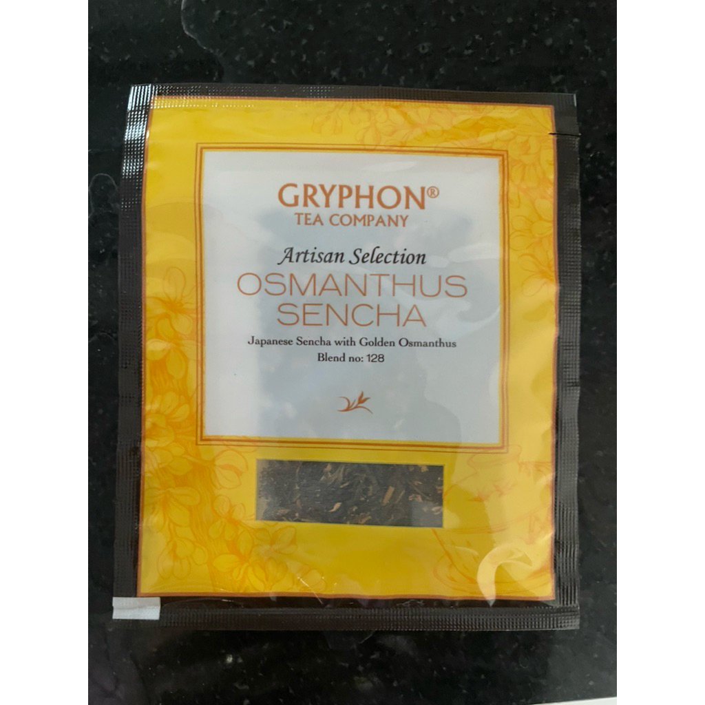 

GRYPHON TEA OSMANTHUS SENCHA 3g 1 sachet teh premium