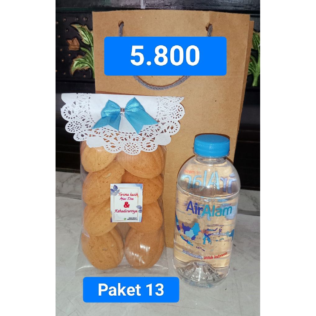 

asul asul paket komplit Tas+Minum+Bolu Susu, souvenir hajatan, asul asul murah enak awet
