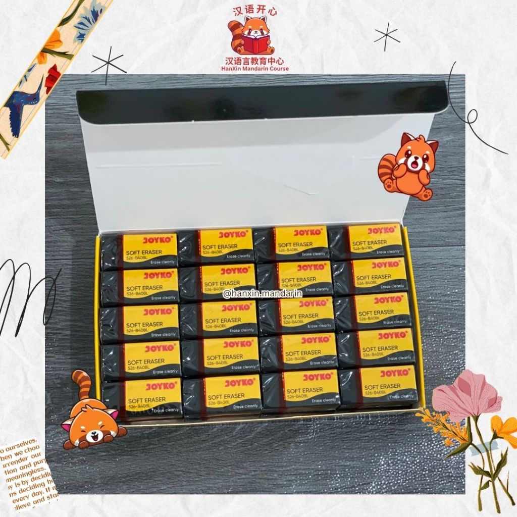 

Penghapus Pensil Joyko Produk Penghapus Hitam Original