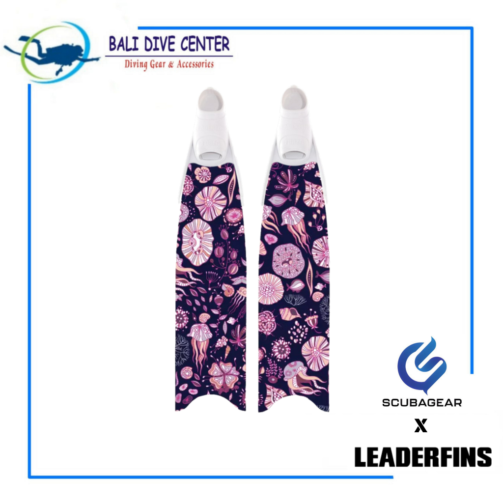 Long Fins Fiberglass Sea Flowers - Freediving & Spearfishing