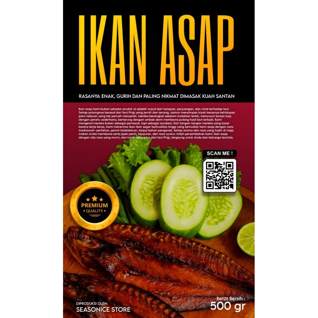 

Cakalang Asap 500 gram