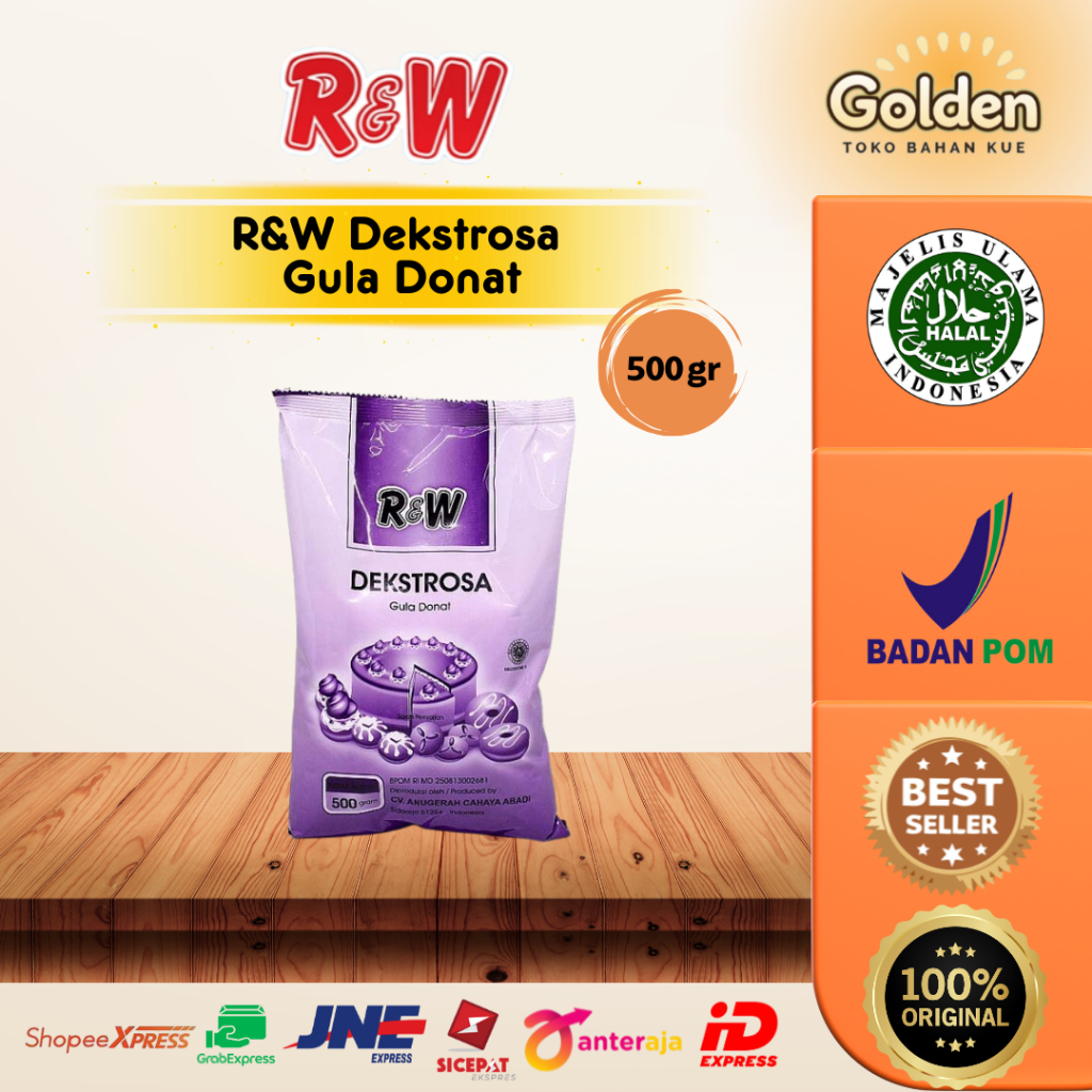

R&W Dekstrosa Gula Donat 500gr