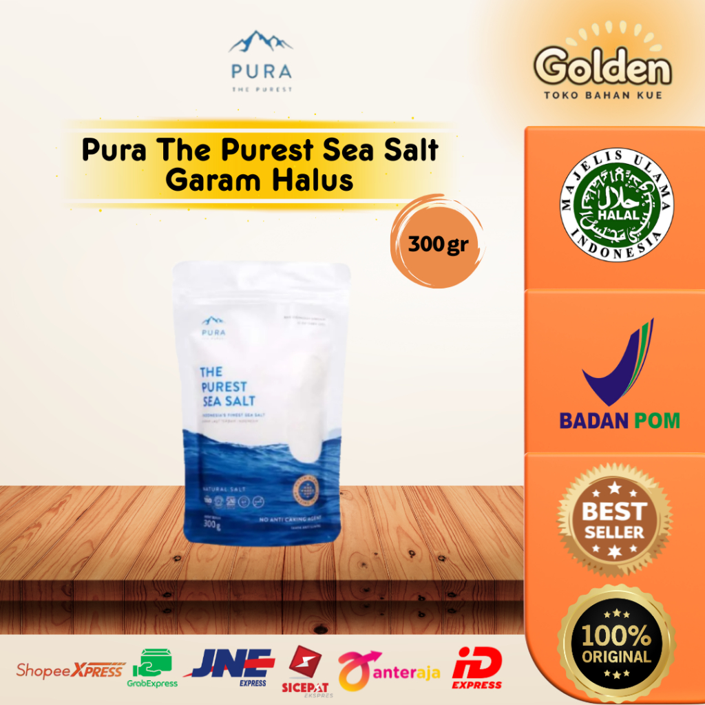 

Pura The Purest Sea Salt Garam Halus 300gr