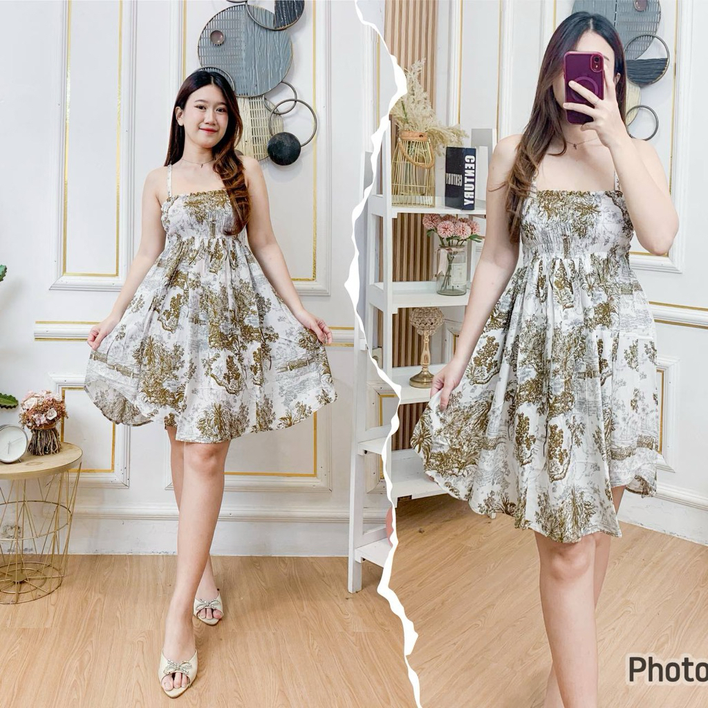 DRESS LEXIE //DASTER PUTRI BALI// RAYON ADEM KEKINIAN SEKSI VIRAL SHOLEHOT