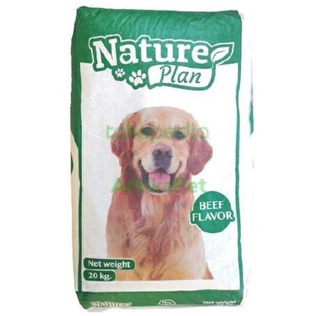 Makanan Anjing Karung - NATURE BEST & PLAN BEEF 20 KG