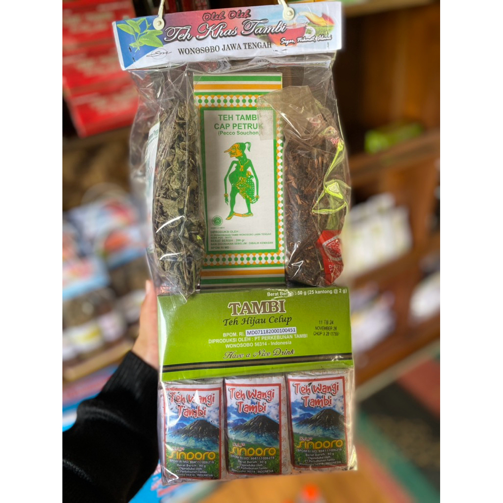 

Teh Tambi paket oleh-oleh 5 varian