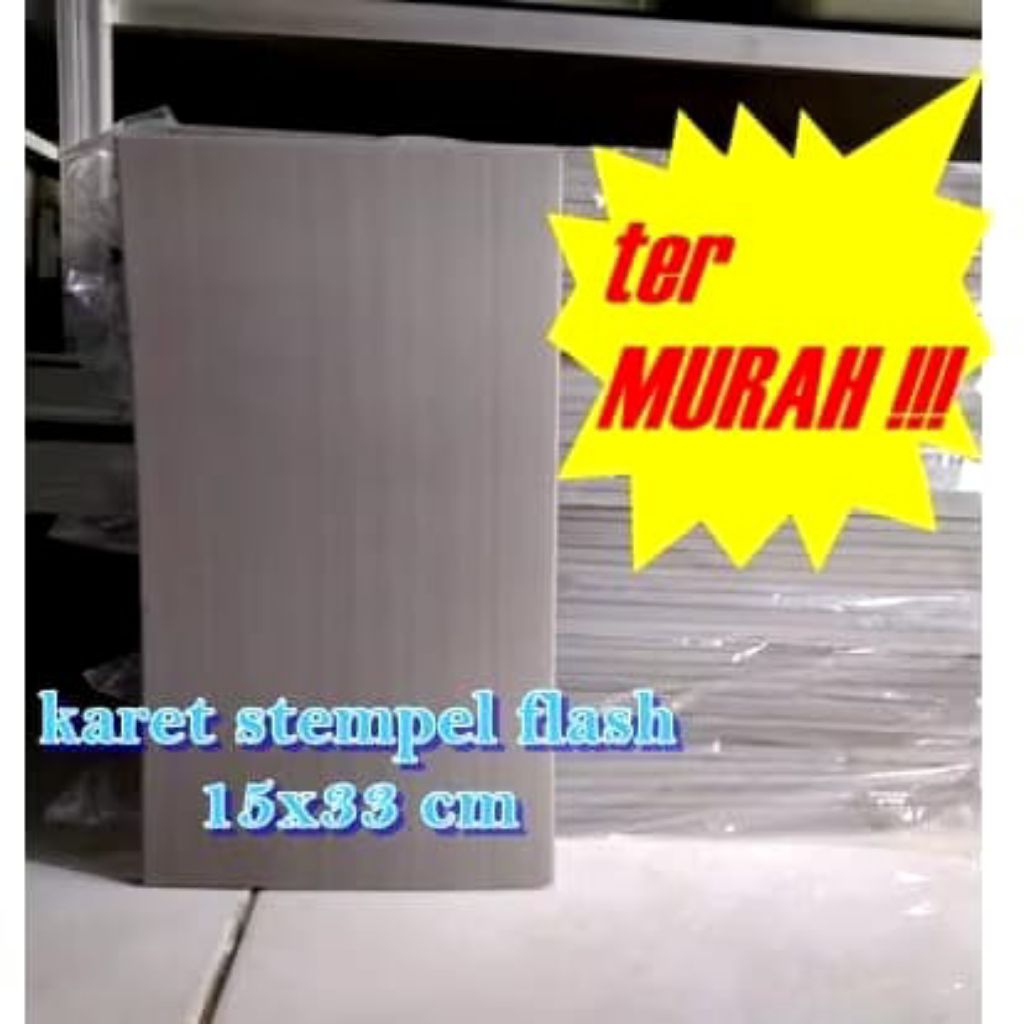 

Jual Karet Stempel Flash Ukuran 15x33cm