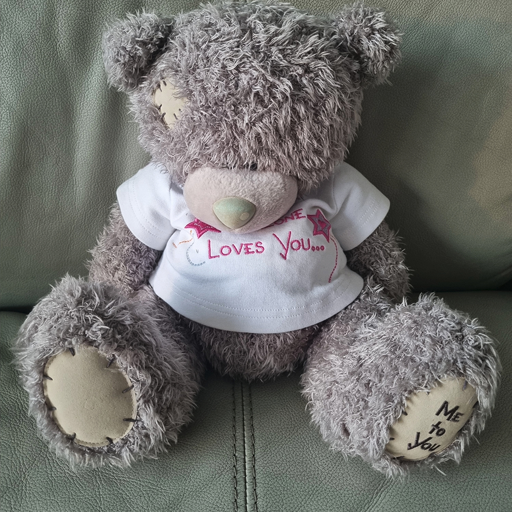 PRELOVED BONEKA BERUANG ME TO YOU SOMEONE LOVES YOU...ME