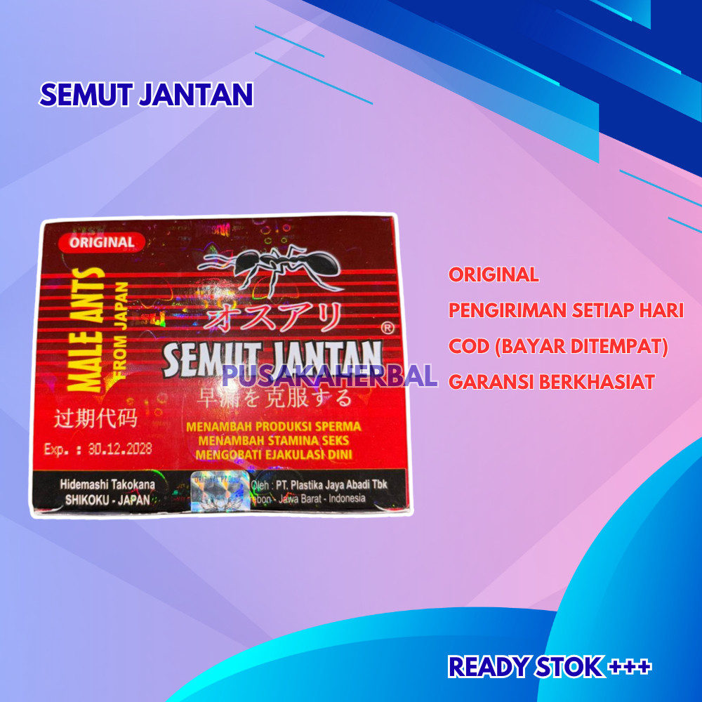

Semut Jantan Original Kapsul Stamina Pria Dewasa