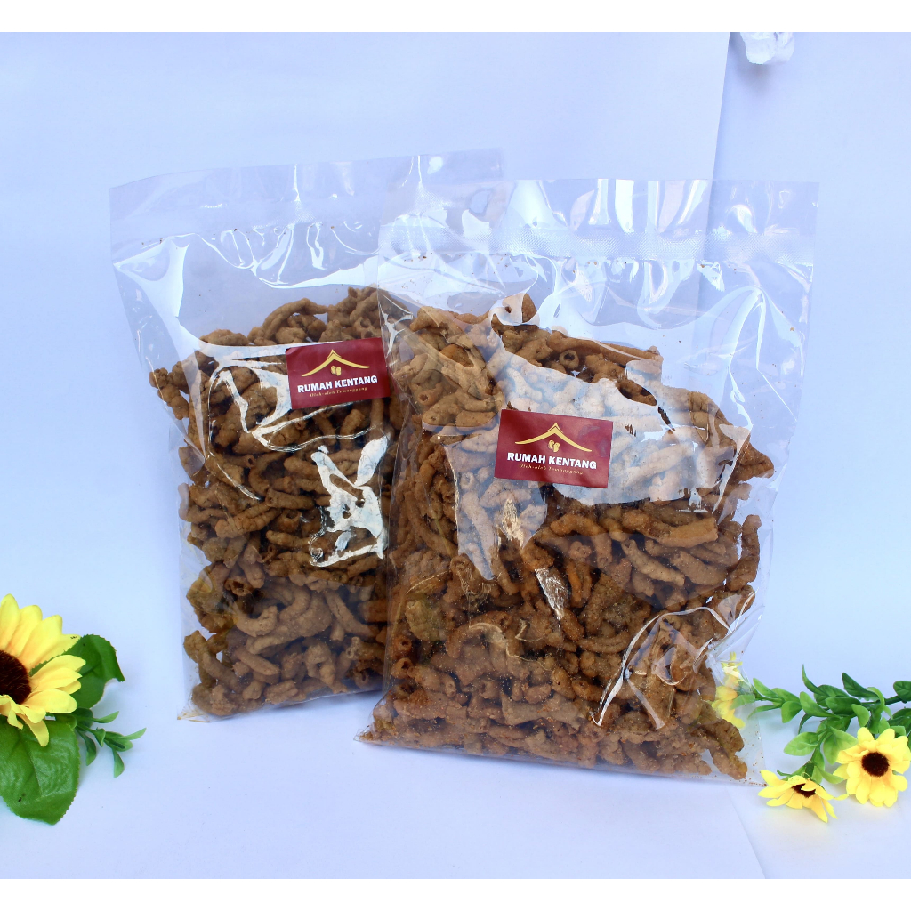 

Murah keripik usus ayam super 500g gurih renyah enak