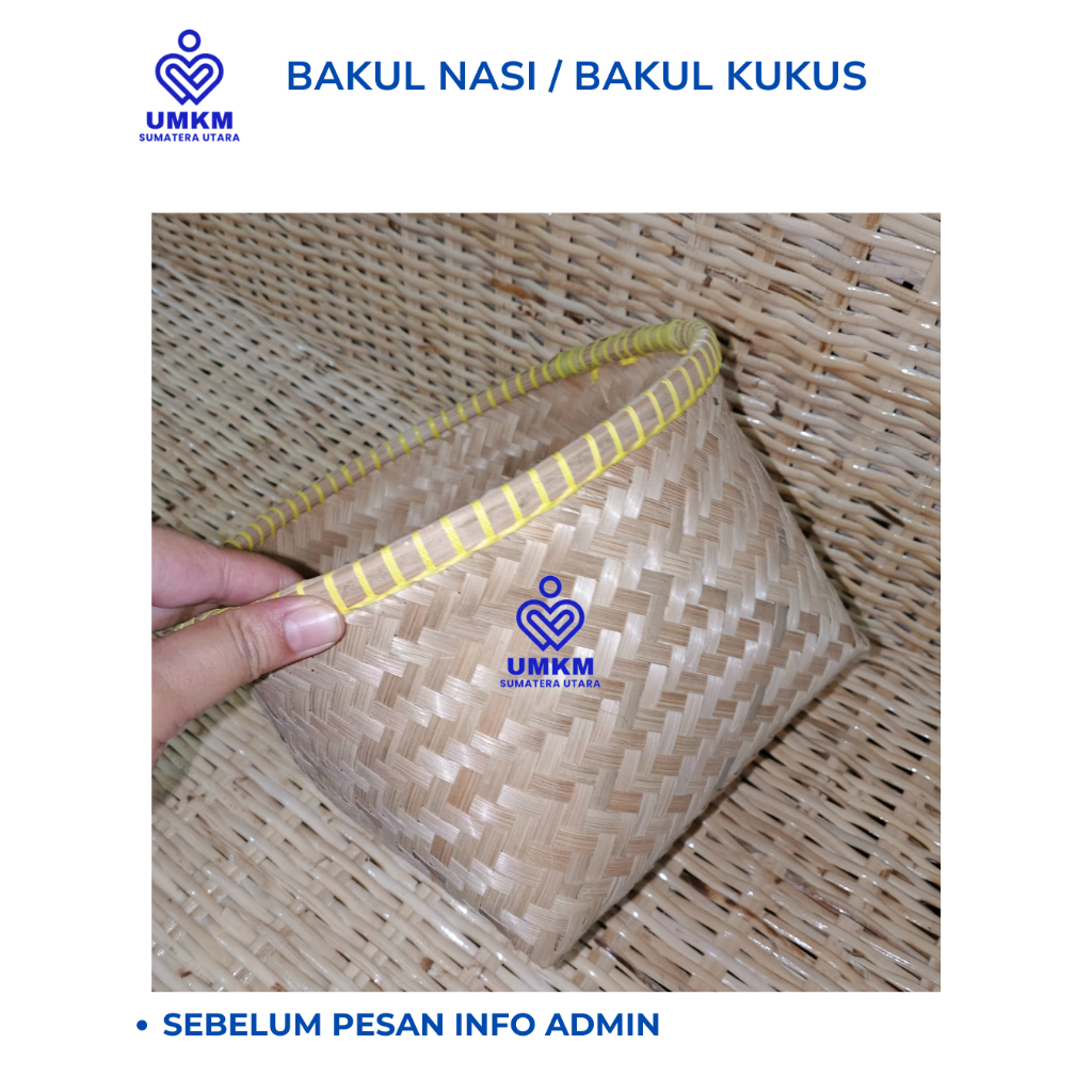 Bakul Nasi mini Bambu / Bakul kukus bambu / bakul nasi kukus/ bakul bambu / bakul jawa
