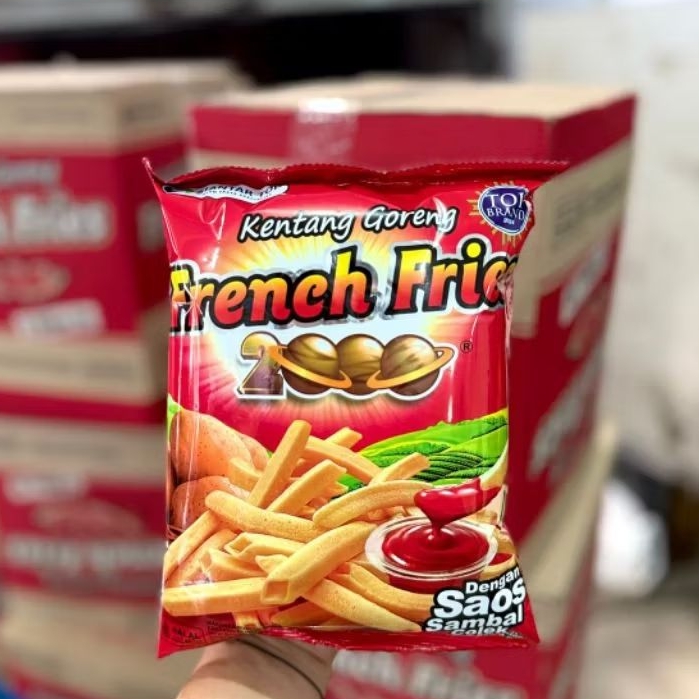 

(1 DUS) FRENCH FRIES 62 GR ISI 20 PCS