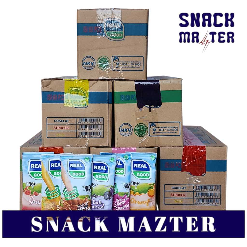 

Susu UHT Realgood / Real Good Mini KARTON - Netto 50ml x 60 pcs