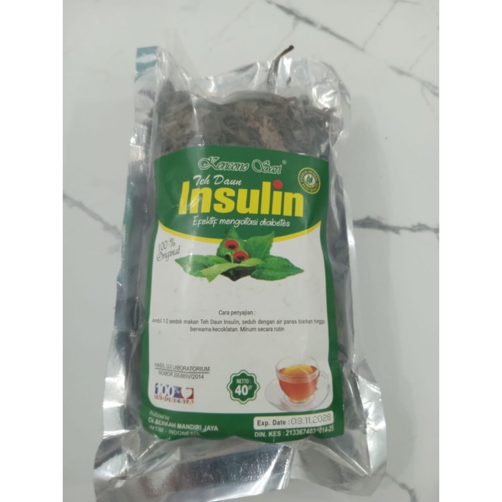 

TEH DAUN INSULIN MENGATASI DIABETES