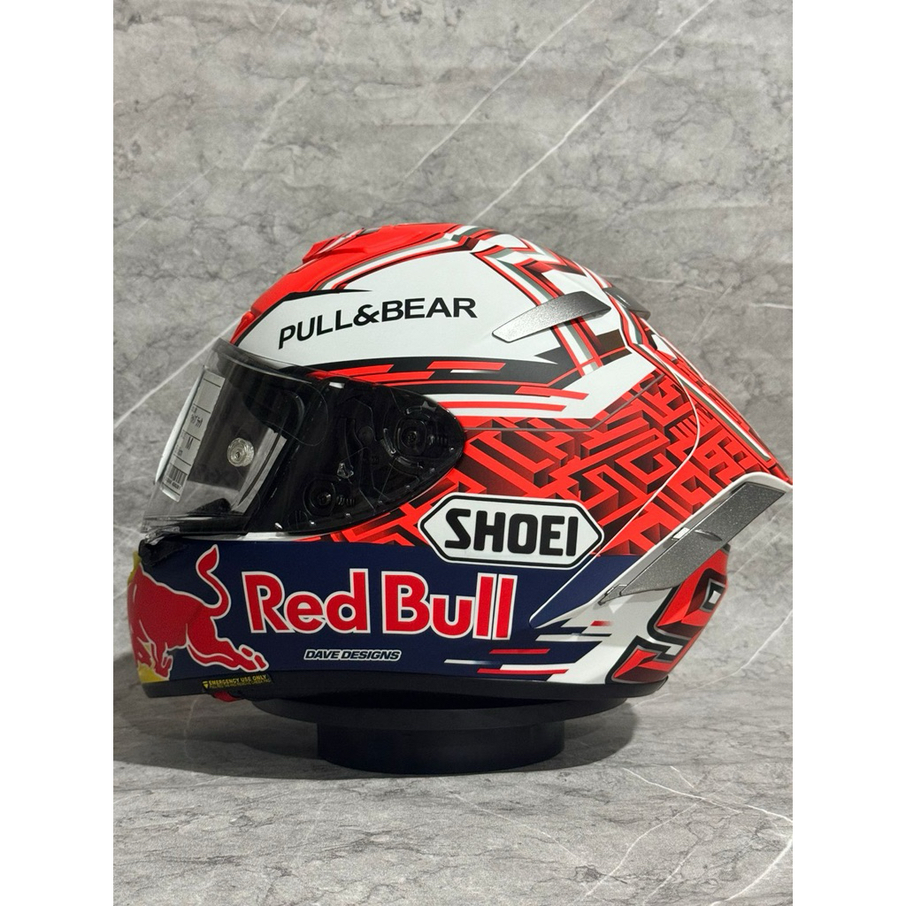 HELM COPY SHOEI X14 MARC MAQUEZ 5 REDBULL EDITION