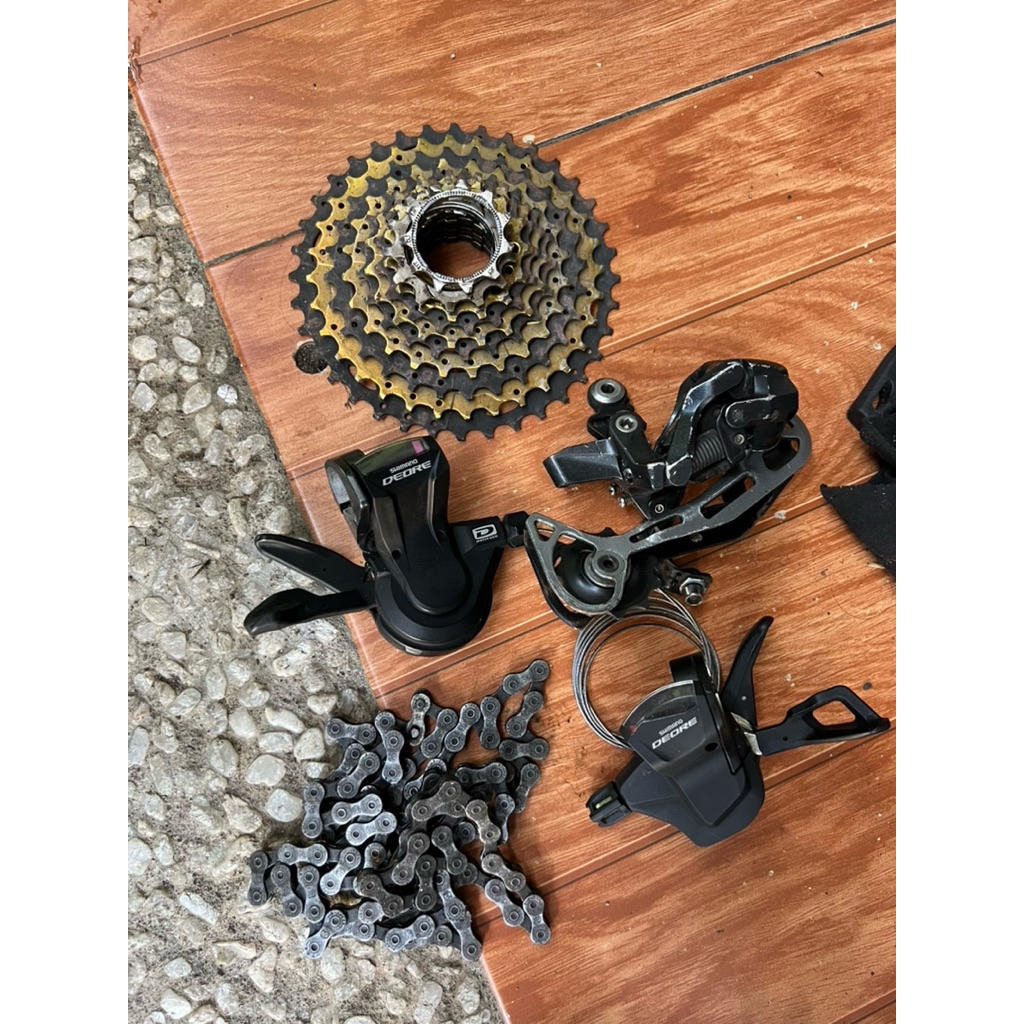 mini groupset shimano deore 10sp