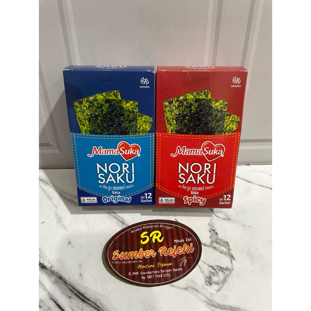 

MAMASUKA NORI SAKU ISI 12pcs