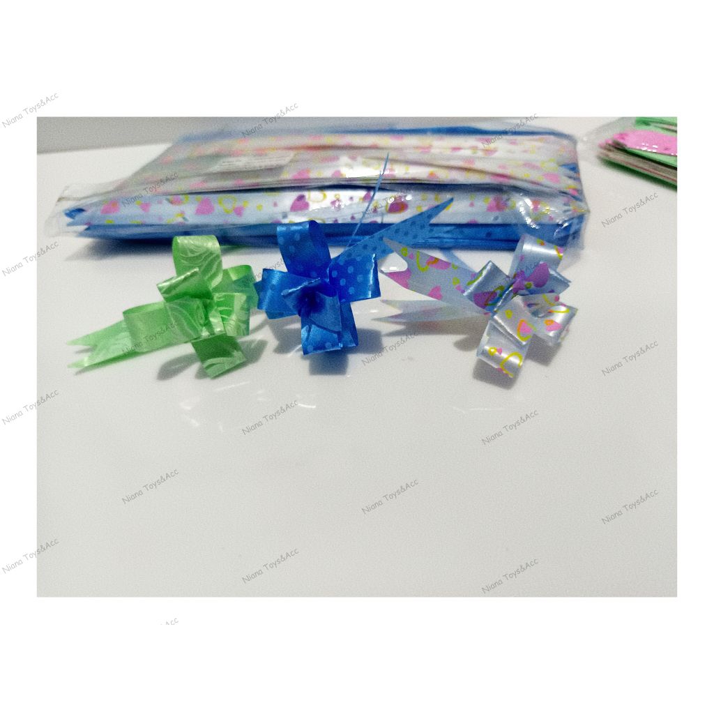 

200 pcs Pita tarik kado/ aksesoris pita kado tarik grosir harga murah