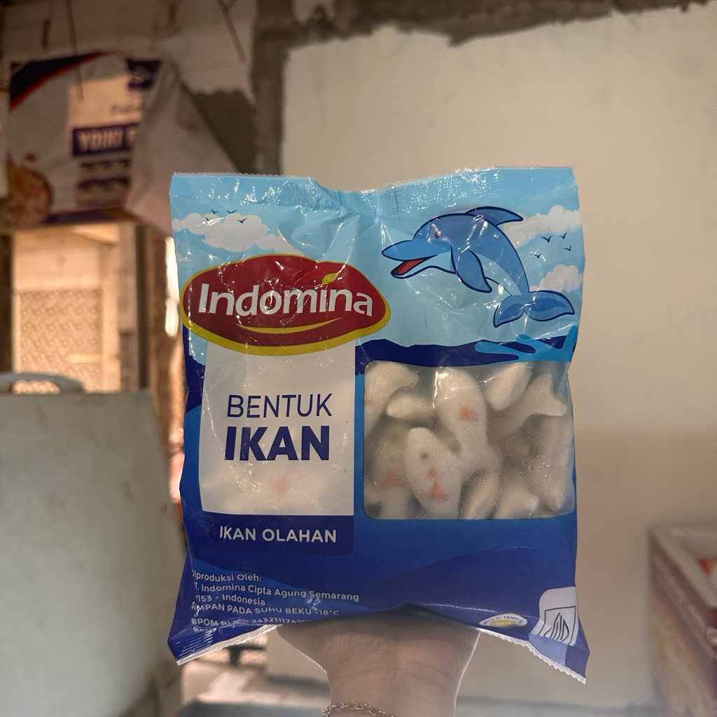 

INDOMINA bentuk ikan 500g